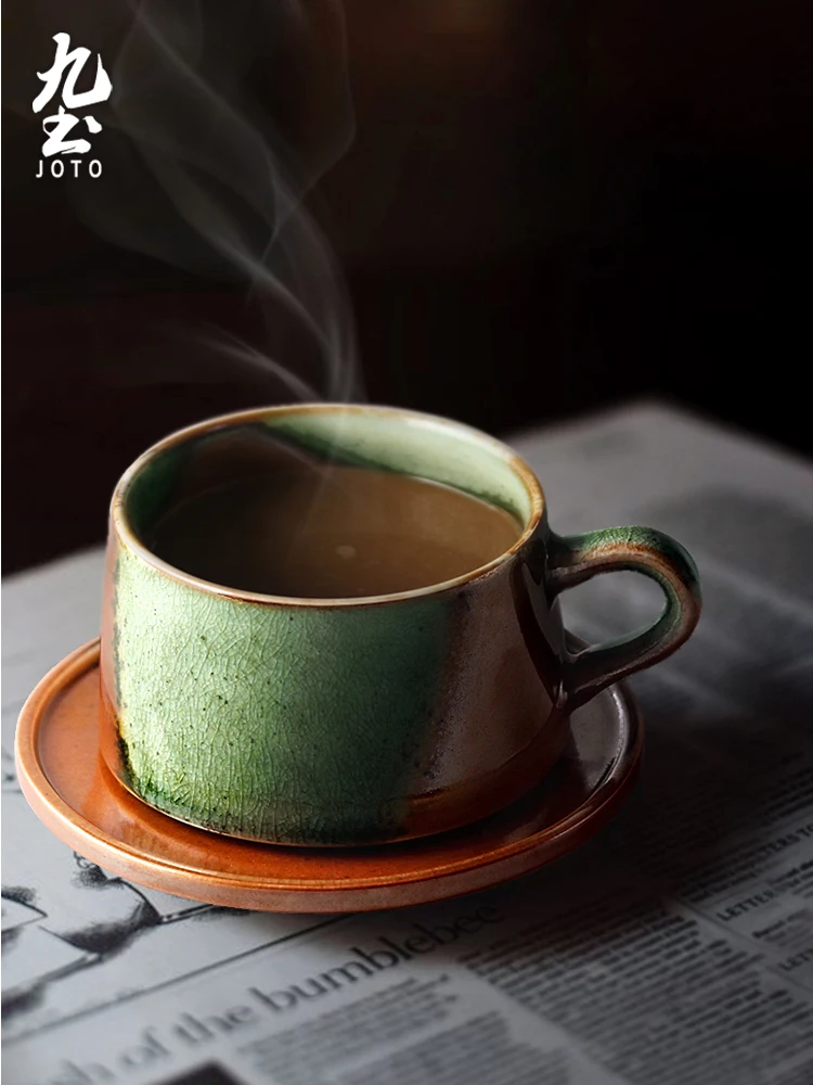 

Green Beauty Creative Cute Round Mugs and Cups Color Coffee Ceramic with Lid American Style Turtle Coffee Travel Mug 50mkb90