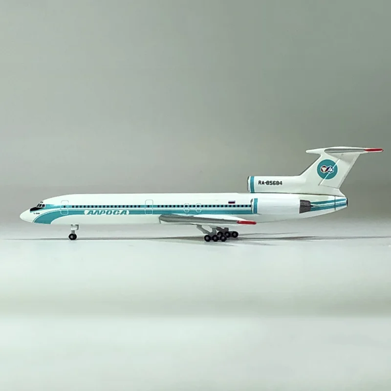 1/500 масштаб Россия Украина Tu-154M АЛРОСА авиакомпания литой металлический самолет авиационный самолет модель дисплей коллекции