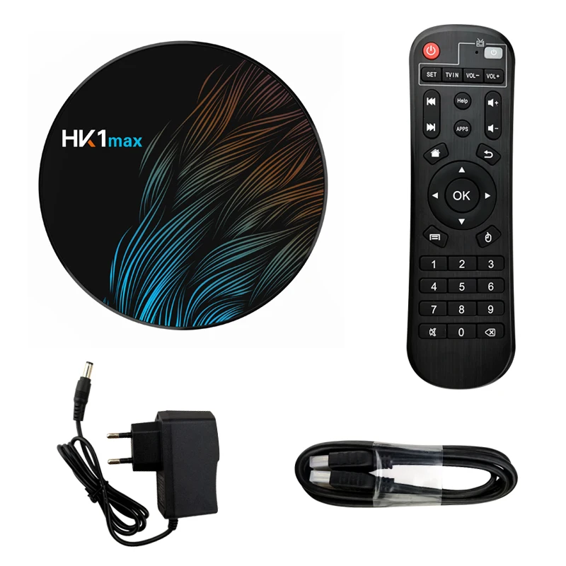 HK1 Max Smart Android tv Box 4 ГБ 128 Гб 64 Гб 32 Гб Rockchip 4K Wifi Netflix телеприставка медиаплеер 2GB16GB Android 9,0 Box