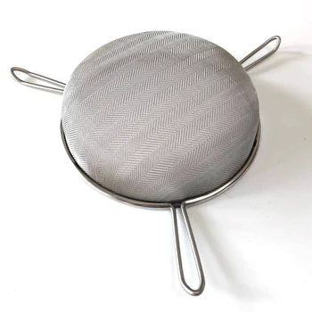 

4PCS Beekeeping 80 mesh honey bees tools filter stainless steel net strainer network screen sieve single layer filtrator sale