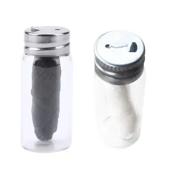 

Mint Flavor Dental Floss Organic Bamboo Charcoal Natural Biodegradation Activated Charcoal Floss with Glass Jar 30m