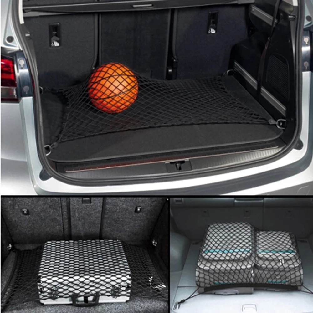 Car Rear Cargo Trunk Storage Organizer Net For Ford Focus Fusion Escort Kuga Ecosport Fiesta Falcon Mondeo Taurus EVEREST | Автомобили и