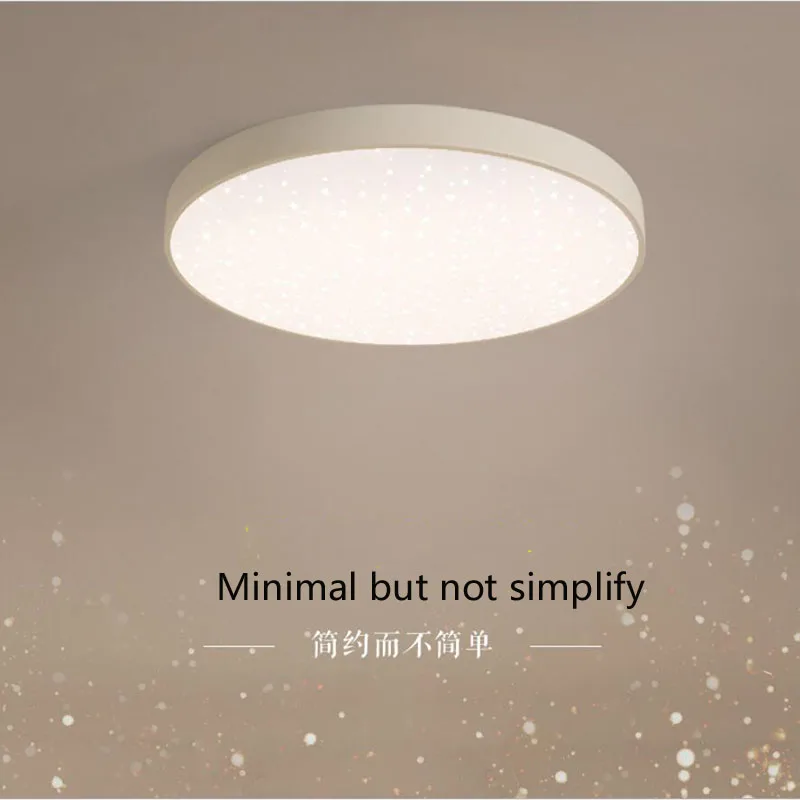 

Nordic LED Ceiling Lamp Romantic Round Starry Sky Bedroom Lamp Simple Study Lamp Porch Balcony Corridor Lamp