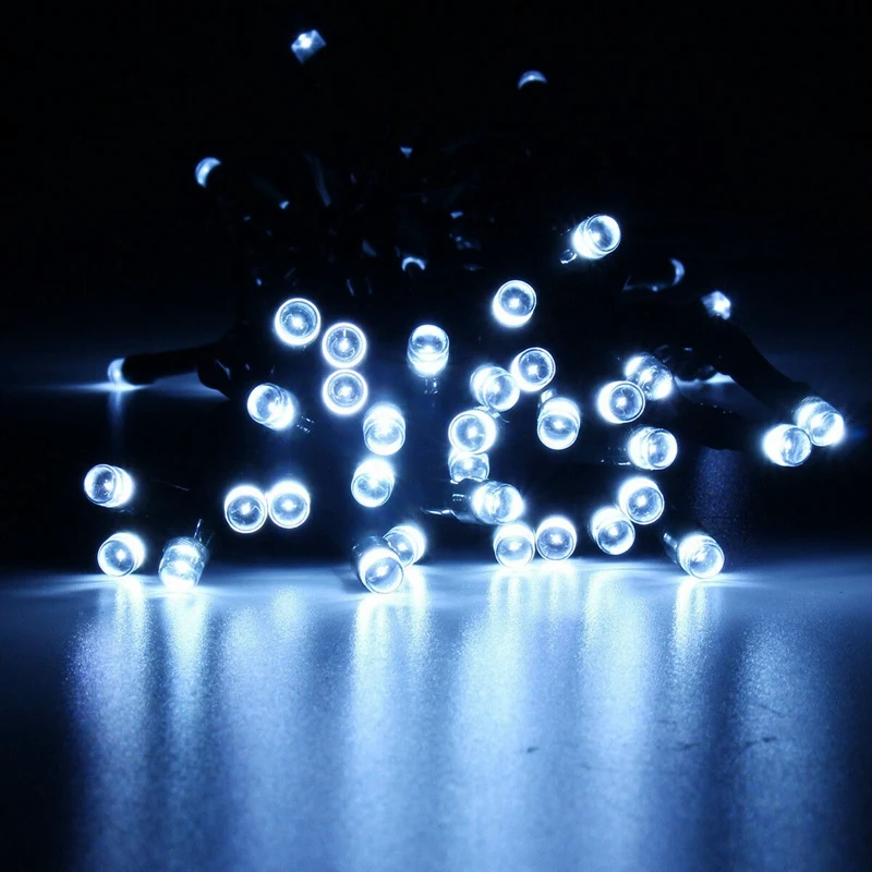 72 Led Солнечный зонтик СВЕТОДИОДНАЯ Гирлянда Свет Открытый Сад Свадебные световые украшения лампа Рождество