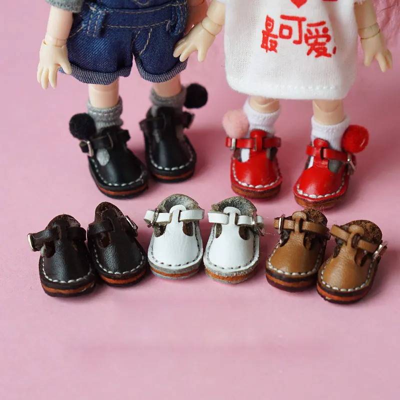 Ob11 обувь ручной работы туфли Converse красивый узел свинья 1/12 bjd мини салон средний ткань holala маленькие кожаные туфли кукольные аксессуары