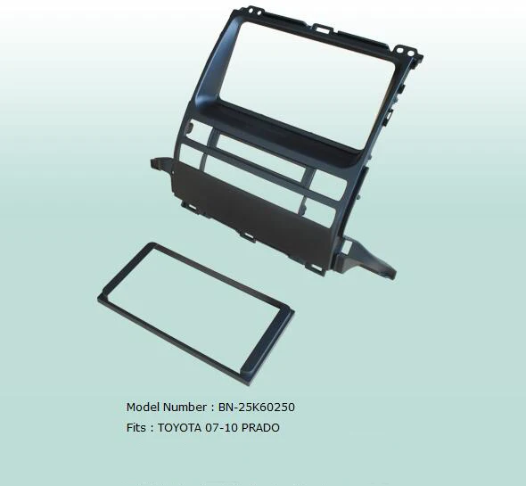

Car Fascias Stereo Radio Audio Panel Navigation Frame Dash Kit For Land Cruiser Prado 2003 2004 2005 2006 2007 2008 2009 2010