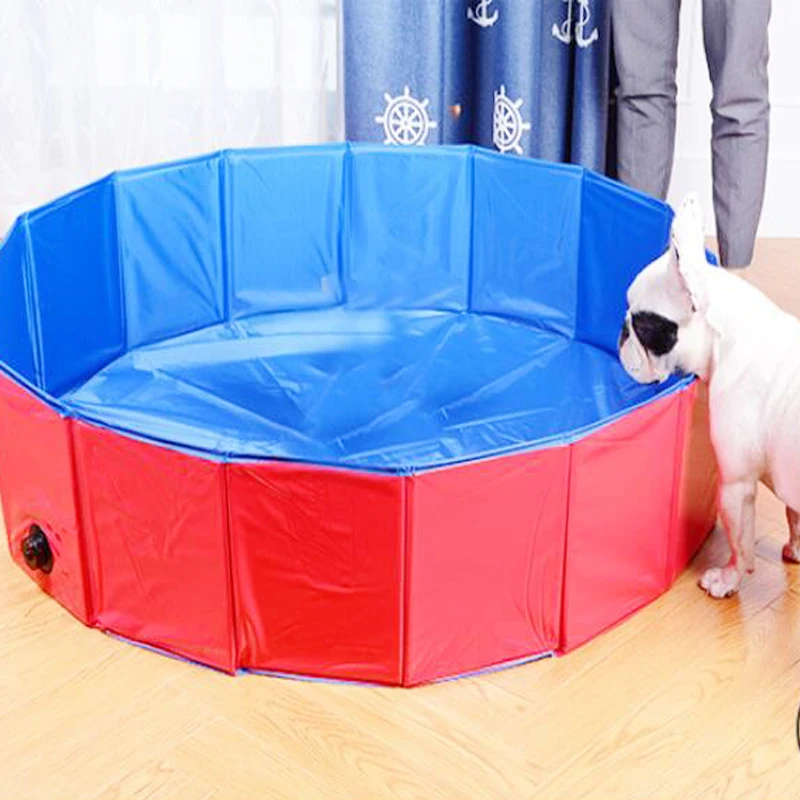 Dog Pool Foldable Dog Swimming Pool Pet Bath Swimming Tub Bathtub Pet