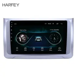 Harfey 10,1 дюймов 2.5D экран автомобильный радиоприемник с навигацией GPS устройство Android 8,1 для Защитные чехлы для сидений, сшитые специально для
