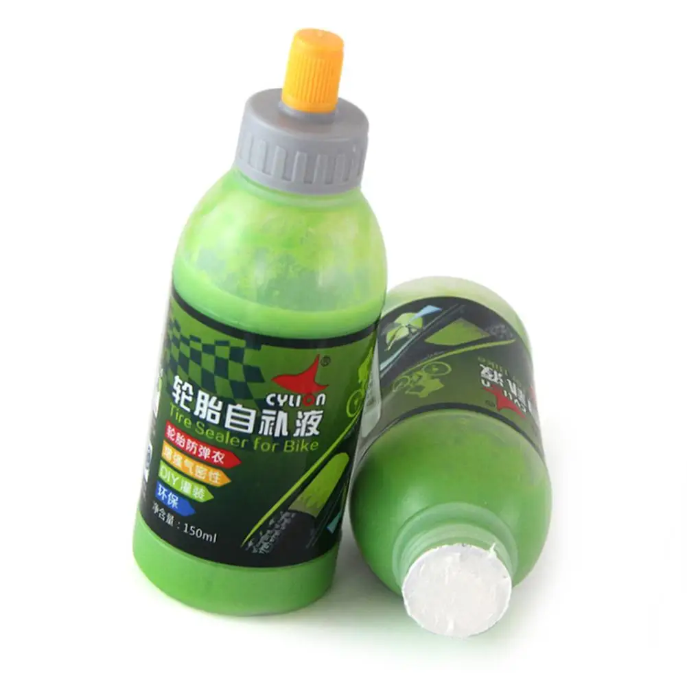 150ML Tire Fluid Tire Self-rehydration Mountain Bike Tire Sealant Machine Protection Puncture Sealant Bicycle Tire Repair Fluid