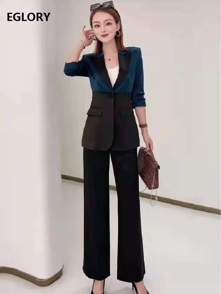 blazer ensemble femme