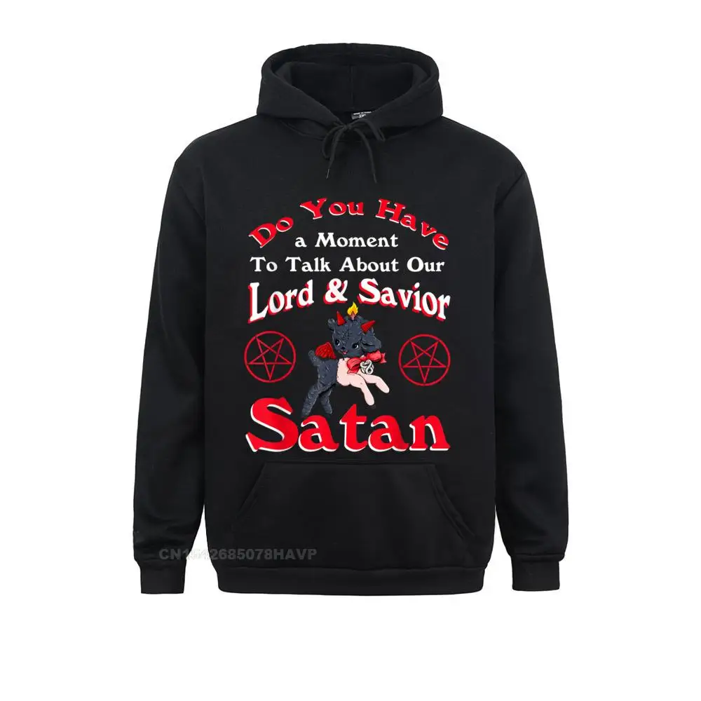 Satan Pentagram Funny Satanic Cute Baphomet Goat Occult Gift T-Shirt__908 Long Sleeve Hoodies Mother Day  Male Sweatshirts Group Sportswears Hip Hop Satan Pentagram Funny Satanic Cute Baphomet Goat Occult Gift T-Shirt__908black