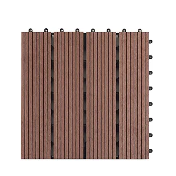 

Eco-friendly DIY Splicing 30x30cm Waterproof Tiles Easy Fit Anti-Corrosion Garden Balcony Outdoor Floor Decking Board Terrace