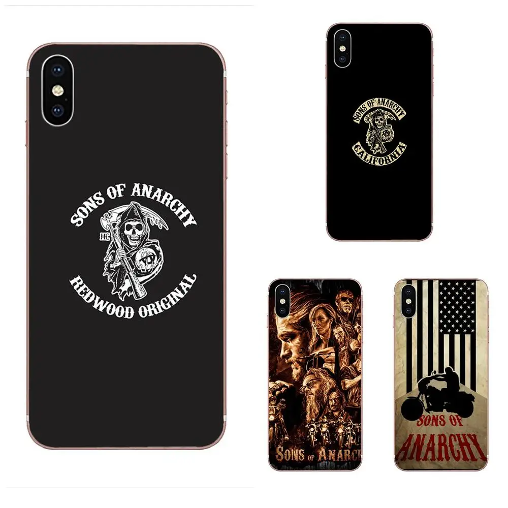 Чехол из м/ф &quotпоказать Sons Of Anarchy плакат для Huawei Honor 4C 5A 5C 5X6 6A 6X7 7A 7C 7X8 8C 8S 9 10 10i 20 20i Lite