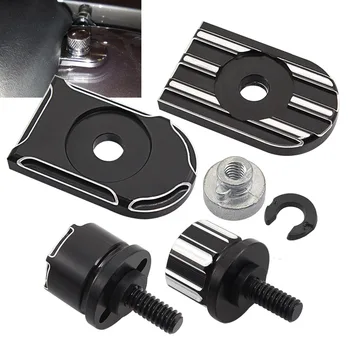 

Cheap Factory Price Seat Bolt Tab Screw Mount Knob Cover For Harley Sportster Dyna Touring Ultra Fatboy Road King Softail FLHR