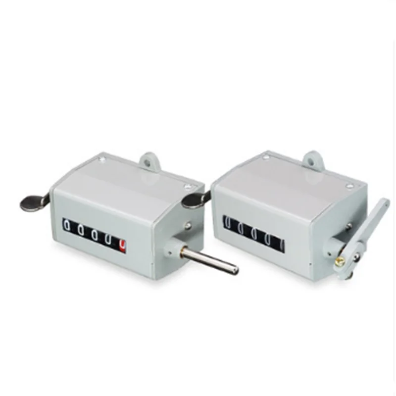 

5digits Counter Mechanical Rotating Speed Meter Rotating Type 75-1 75-I / Resettable Stroke Totalizing Pull Counter 75-2 75-II