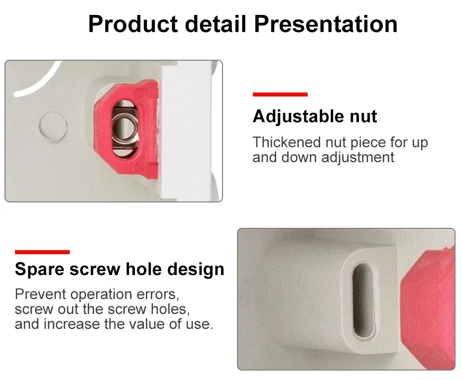 Регулируемая распределительная коробка для монтажа в стену 86 Тип переключатель и гнездо коробка внутренняя кассета 86 мм* 85 мм* 50 мм белый красный проводка задняя коробка