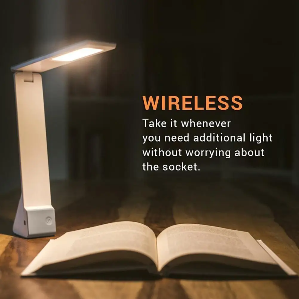 Usb Rechargeable Led Desks Table Lamp Adjustable Intensity Reading Light To E1R4