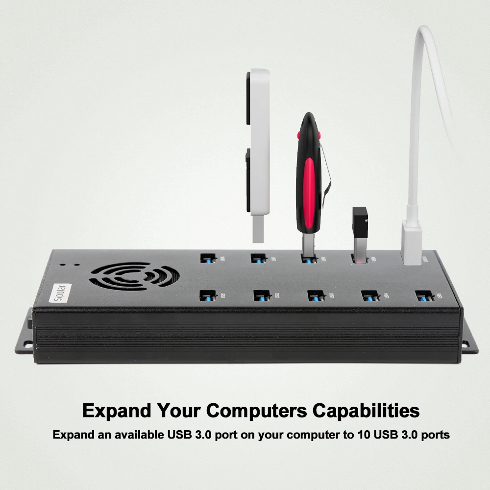 Sipolar, Новое поступление, 10 портов, USB 3,0, синхронизация данных и зарядный концентратор, 2.1A, USB зарядное устройство для iPhone, iPad, samsung, Android, телефонов, планшетов