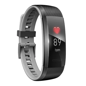 

S805 smartbracelet Blood Pressure Heart rate Monitoring Sleep Monitoring Mileages Incoming call SMS Notification Anti-Lost Alram