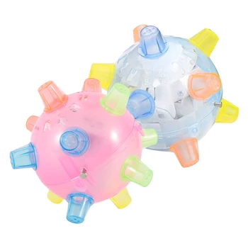 

Baby Educational Developmental Shiny Ball Toy Bite-resistant Molar Toy for Exercising and Solving Boredom Also Use For Pet Toy