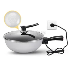 Electric Wok Home Multi-function Electric Frying Pan Electric Skillet Smokeless Non-stick Cooker Thickened Electric Hot Pot Electric Wok Home Multi-function Electric Frying Pan Electric Skillet Smokeless Non-stick Cooker Thickened Electric Hot Pot