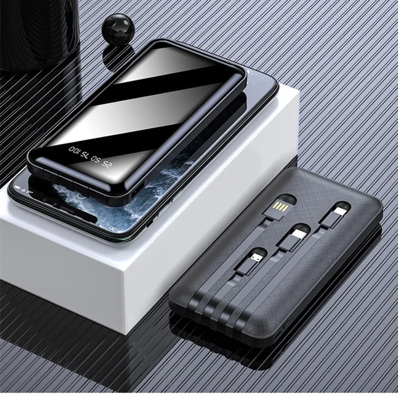 50000mAh PowerBank fast charging power bank 50000 mAh USB external battery charger for Xiaomi Mi pebble power bank