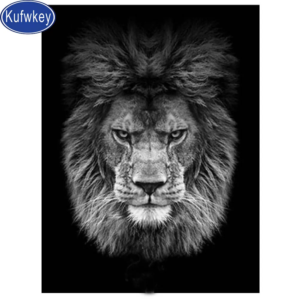 5d Сделай Сам ручная работа подарок на Новый год Льва алмазная живопись Стразы