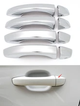 

For MG Zs Suv 2018-2019 Smart Door Handle Trim Cover Decoration Frame ABS Chrome Car Interior Accessories