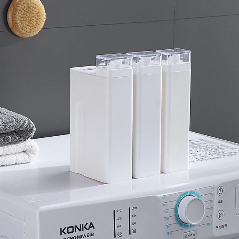 1000ml Laundry Detergent Sub Bottle Bathroom Large Capacity Sub Bottling Plastic Hand Sanitizer Supplement Replacement Bottle