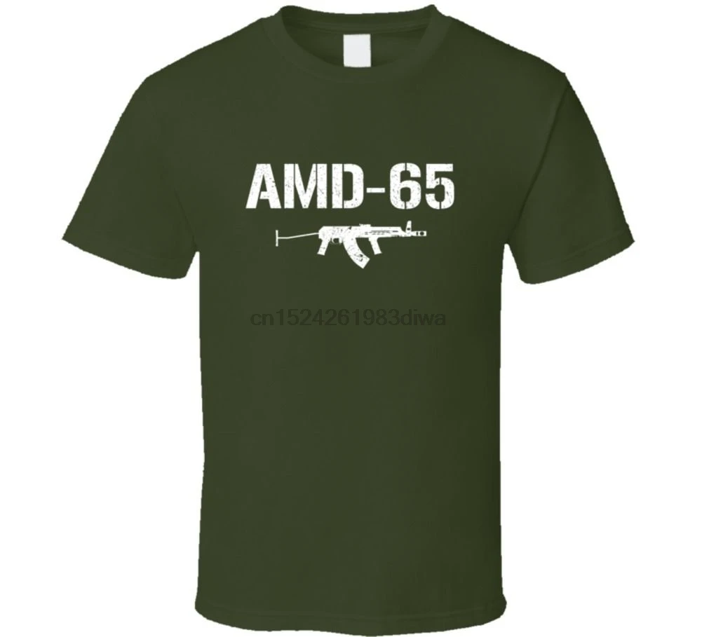 Discount 2019 New Fashion Summer New Arrival Men Short Amd65 Rifle Military Distressed T Shirt T Shirt Maker