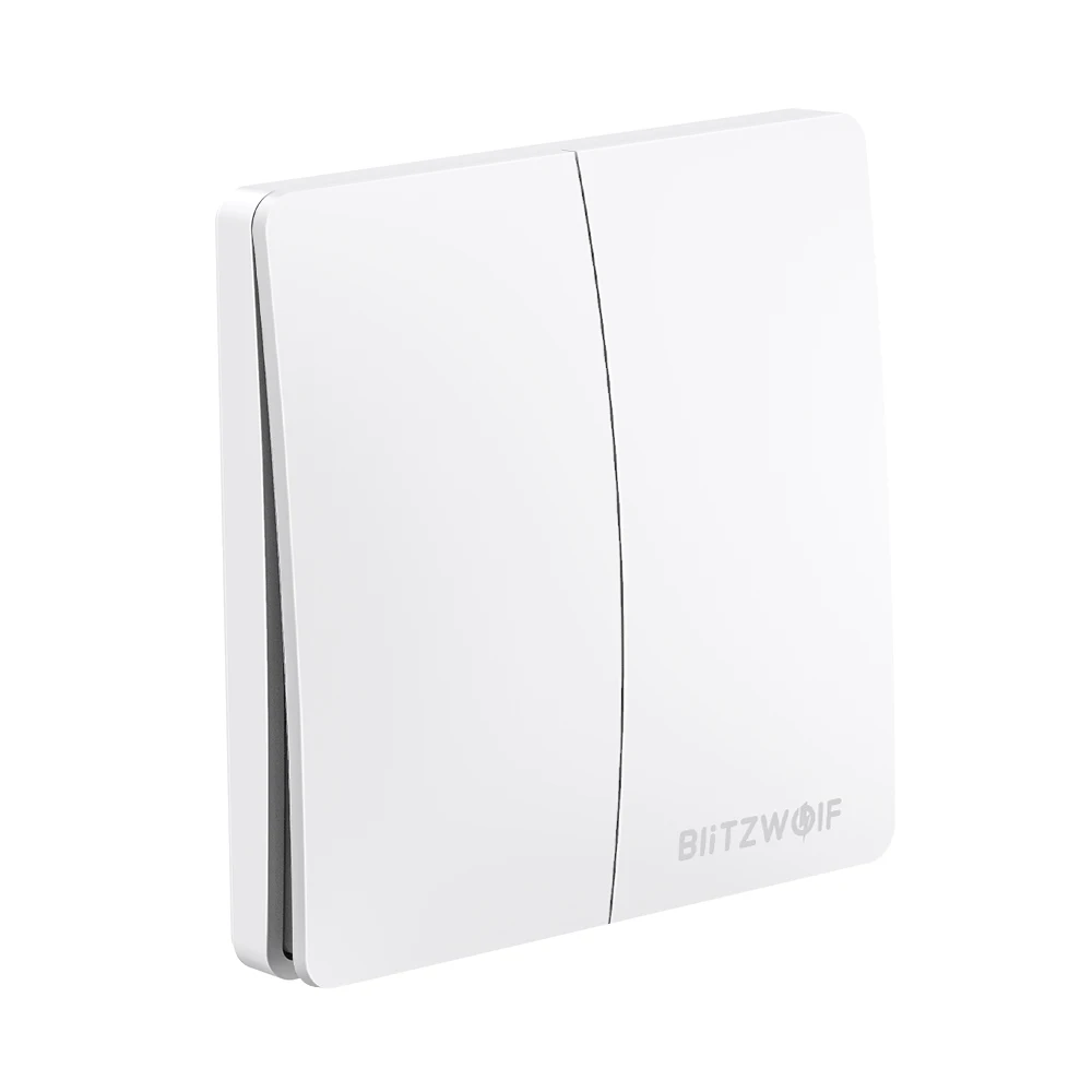 BlitzWolf BW SS2 100 Вт/50 Вт RF 433 МГц модуль умного дома автономный беспроводной переключатель контроллер 1 2 3 комплект совместим с BW-SS1 - Цвет: Two Way