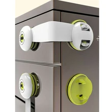 Детские защитные замки для дверей шкафа, ящики для холодильника, Туалетные замки для детей, защитные замки для детей, уход за ребенком