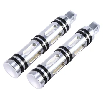 

3 Colors New CNC Edge Cut Rear Front Foot Pegs For Harley Touring Sportster Dyna Softail New
