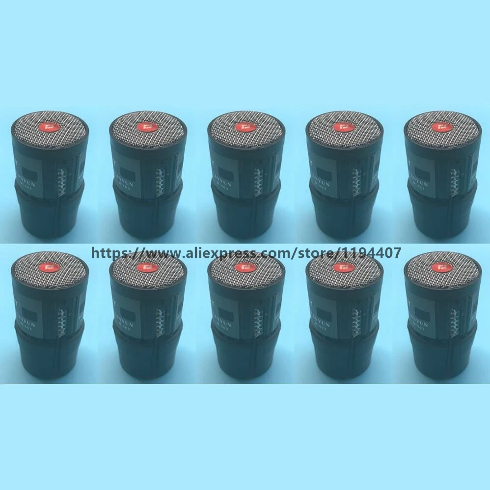 10 шт. картридж подходит для Sennheisers e845/e845s e835/e835s микрофонный сердечник капсулы проводной микрофон