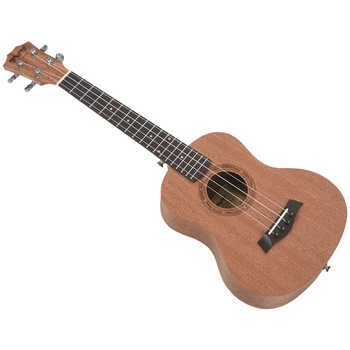 

26 Inch Mahogany Wood 18 Fret Tenor Ukulele Acoustic Cutaway Guitar Mahogany Wood Ukelele Hawaii 4 String Guitarra