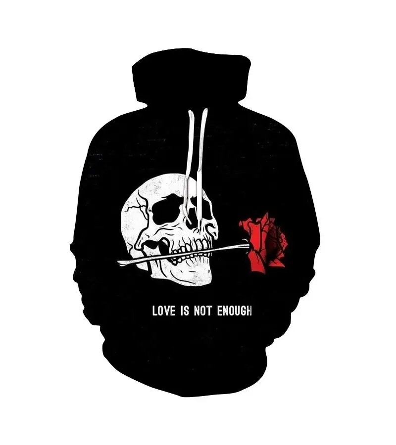 

newSkull headr Men Hoodies Sweatshirts 3D Printed Funny Hip HOP Hoodies Novelty Streetwear Hooded Autumn Jackets Mlae Tracksuits