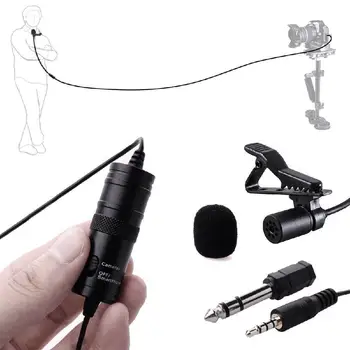 

DishyKooker BOYA BY-M1 Omnidirectional Lavalier Microphone for Canon Nikon DSLR Cellphone