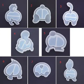 

DIY Craft Pendant Making Molds Animal Butt Shape Quicksand Drop Oil Epoxy Mold
