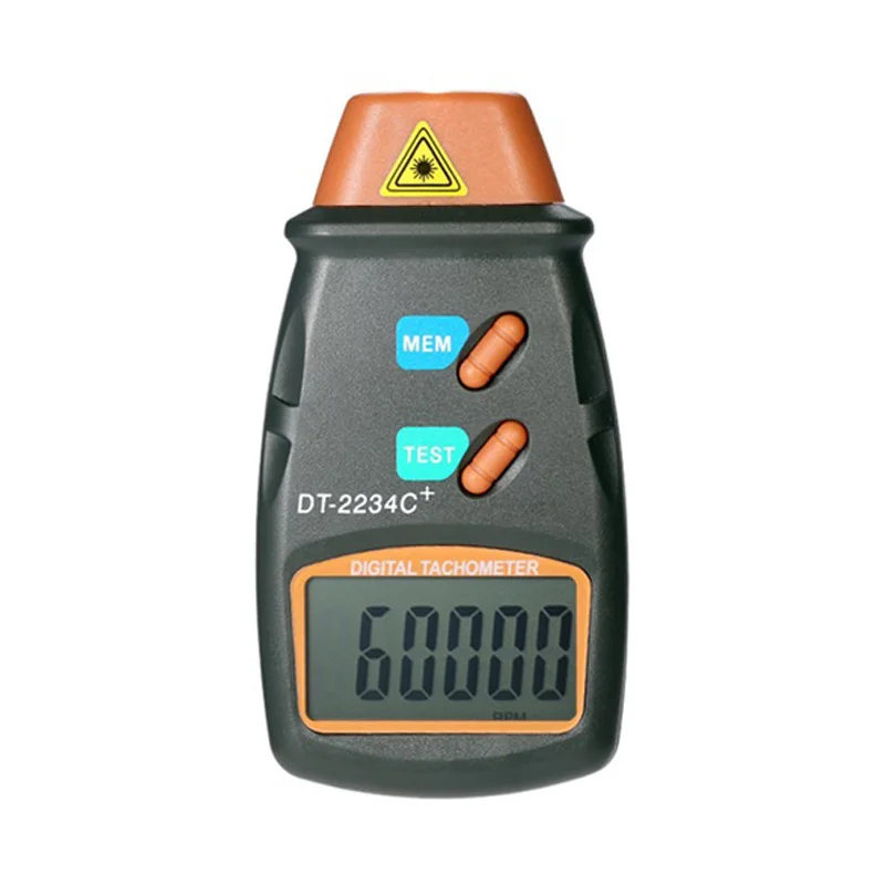 General Digital Laser Photo Tachometer Non Contact RPM Tach Digital Laser Tachometer Speedometer Speed Gauge Engine