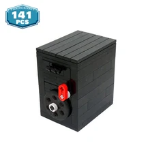 

Moc Creative Puzzle Decryption Combination Safe Building Blocks Assembly Model Education Toys Christmas Gifts for Children