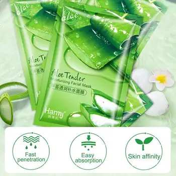 

10 Pieces Aloe Moisturizing and Replenishing Water Surface Film To Remove Acne and Control Oil