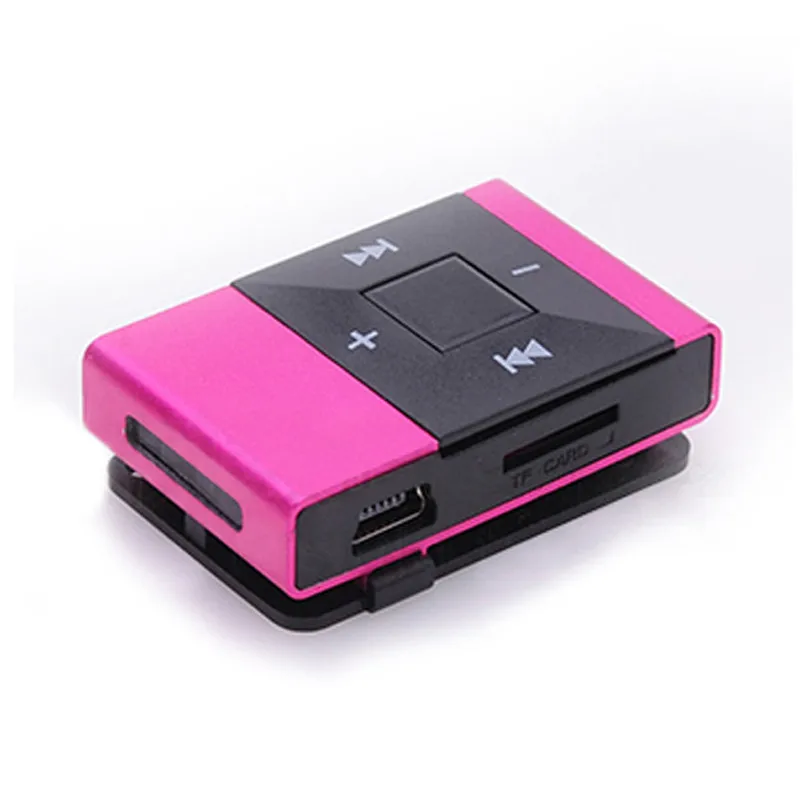 Мини-usb-зажим цифровой Mp3 музыкальный плеер Поддержка 8 Гб SD TF карта 3,5 мм стерео разъем поддержка s USB 2,0/1,1 Английский Китайский# yl