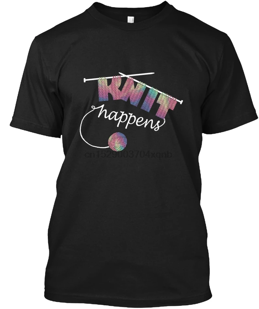 Men T Shirt knit M happens Women tshirt | Мужская одежда