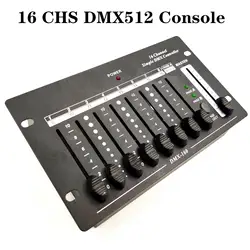 16CH простой DMX контроллер/мини 512 сценическая световая консоль/Удобная dmx512 консоль легко носить с собой