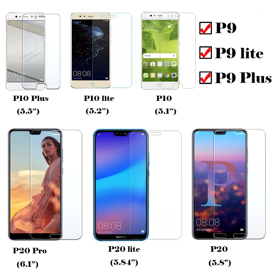 Защитное стекло для P20 Pro пленка из закаленного стекла huavei hauwei P9 P10 P 9 10 20 lite Plus Защитная пленка для экрана huawai huway 9h tremp