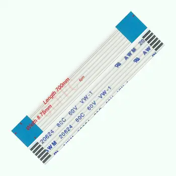 

4pin 1.25pitch 700mm-3500mm A-type Flexible Flat Cable FFC awm 20624 ROHS for TTL LCD DVD Computer
