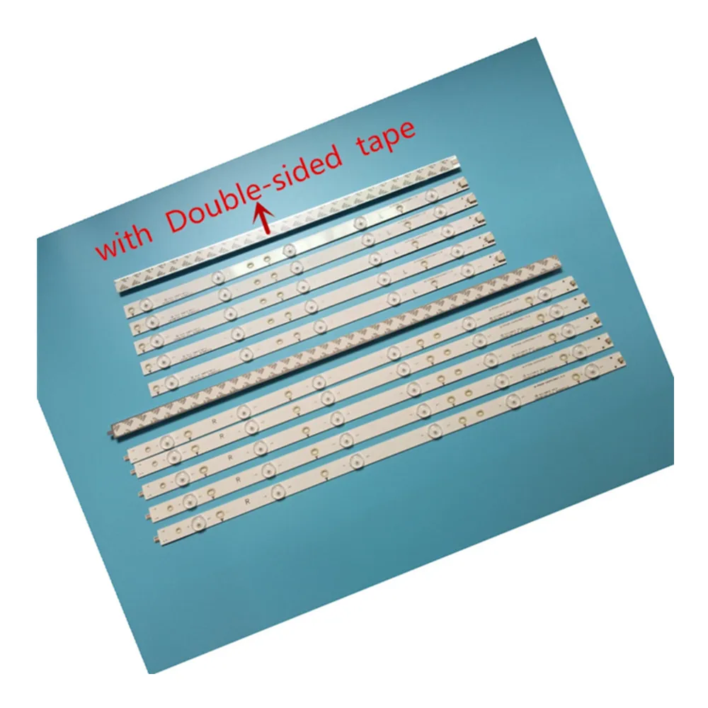 Kit de Faixas de Led 12 Peças Kit 100 Philips 50 tv 50pft4509 50pfh4109 50pft5300 12 Tpt500j1 Le8 500tt25 500tt26 500tt55 500tt56 Novo - Imagem 6