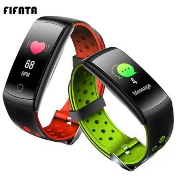 

FIFATA Q8L Smart Bracelet Women Men Waterproof Heart Rate Monitor Band Fitness Tracker Smart Watch For Xiaomi Huawei Redmi Phone