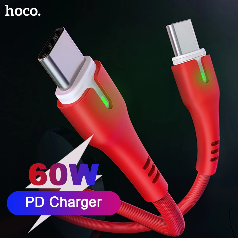 Беспроводное зарядное устройство HOCO кабель с разъемом USB Type C 60 Вт Кабель