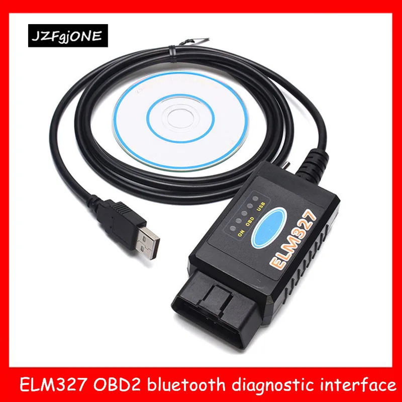 Диагностический сканер OBD2 ELM327 USB модифицированный для Ford MS CAN Mazda Forscan